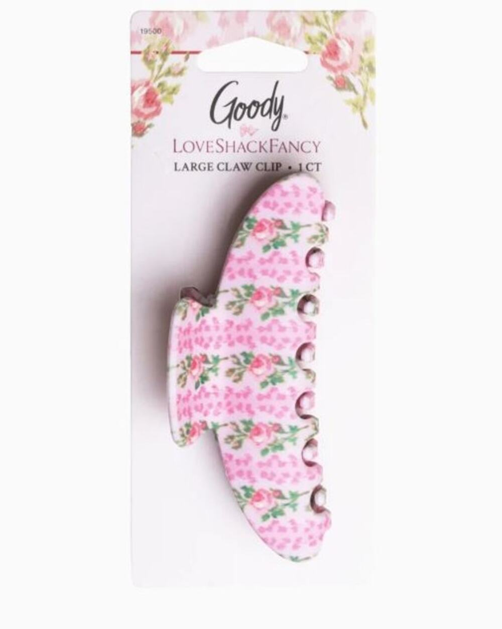 NWT Goody x Love Shack Fancy Large Claw Clip Blooming Heirloom